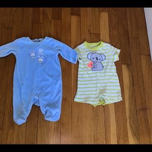 Baby onesie clothes.